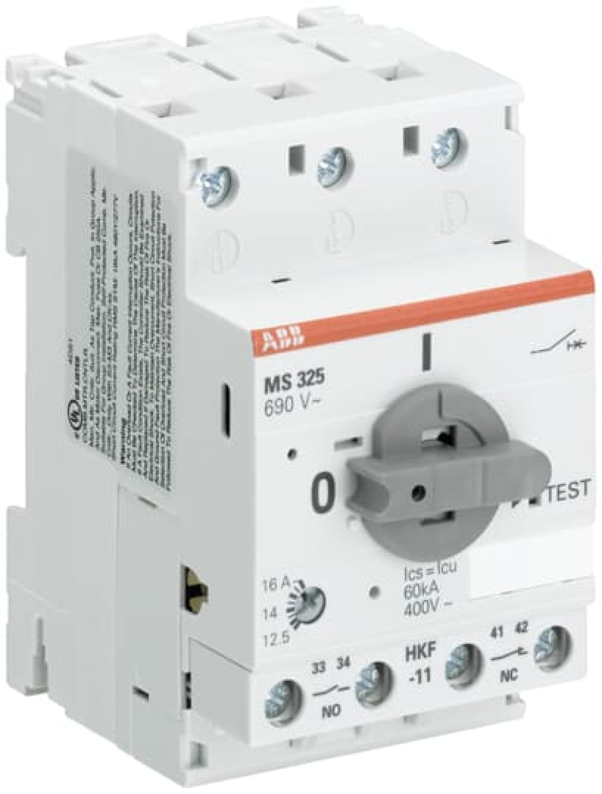 MS325-25-HKF11 Manual Motor Starter 20 ... 25 A