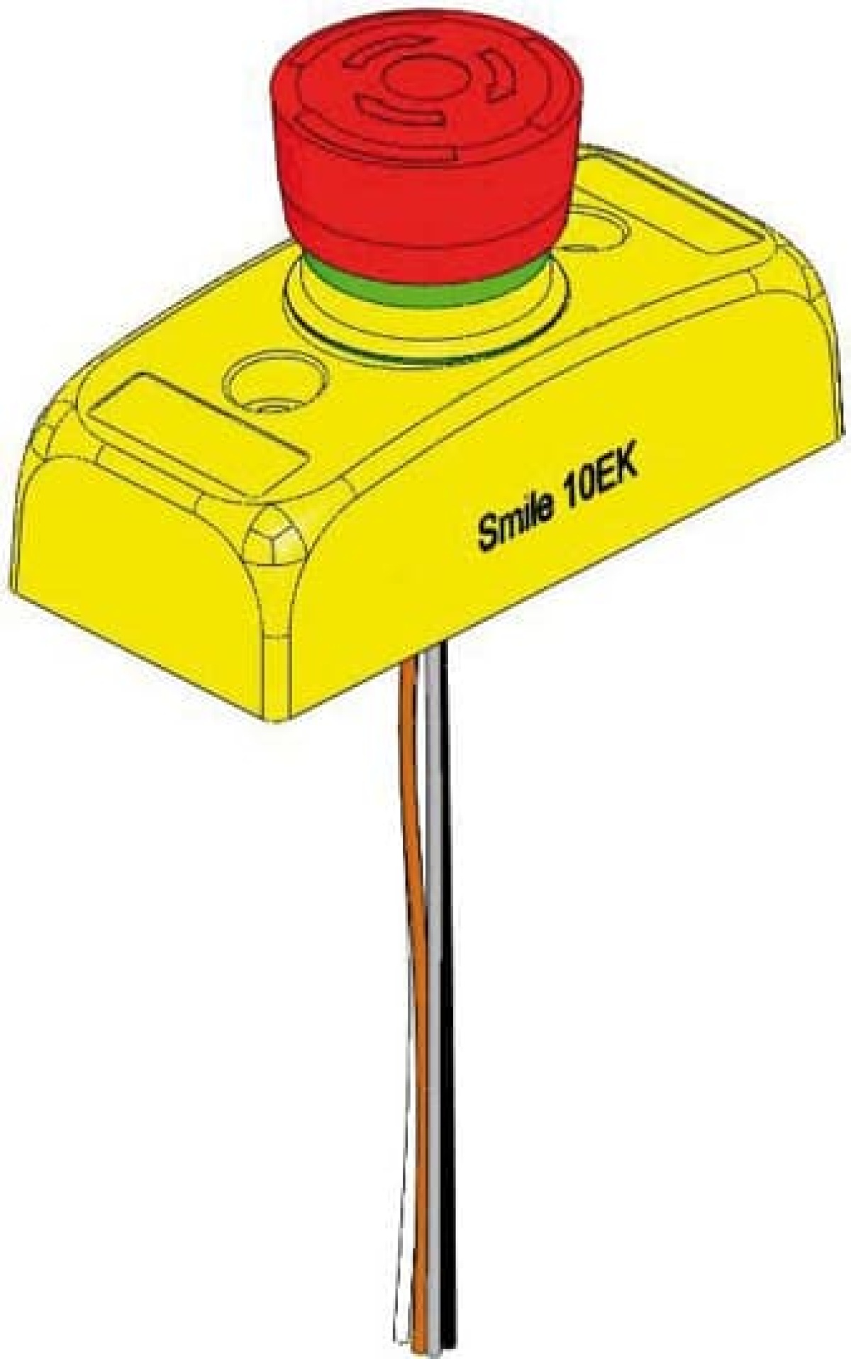 Smile 10 EK Emergency stop button