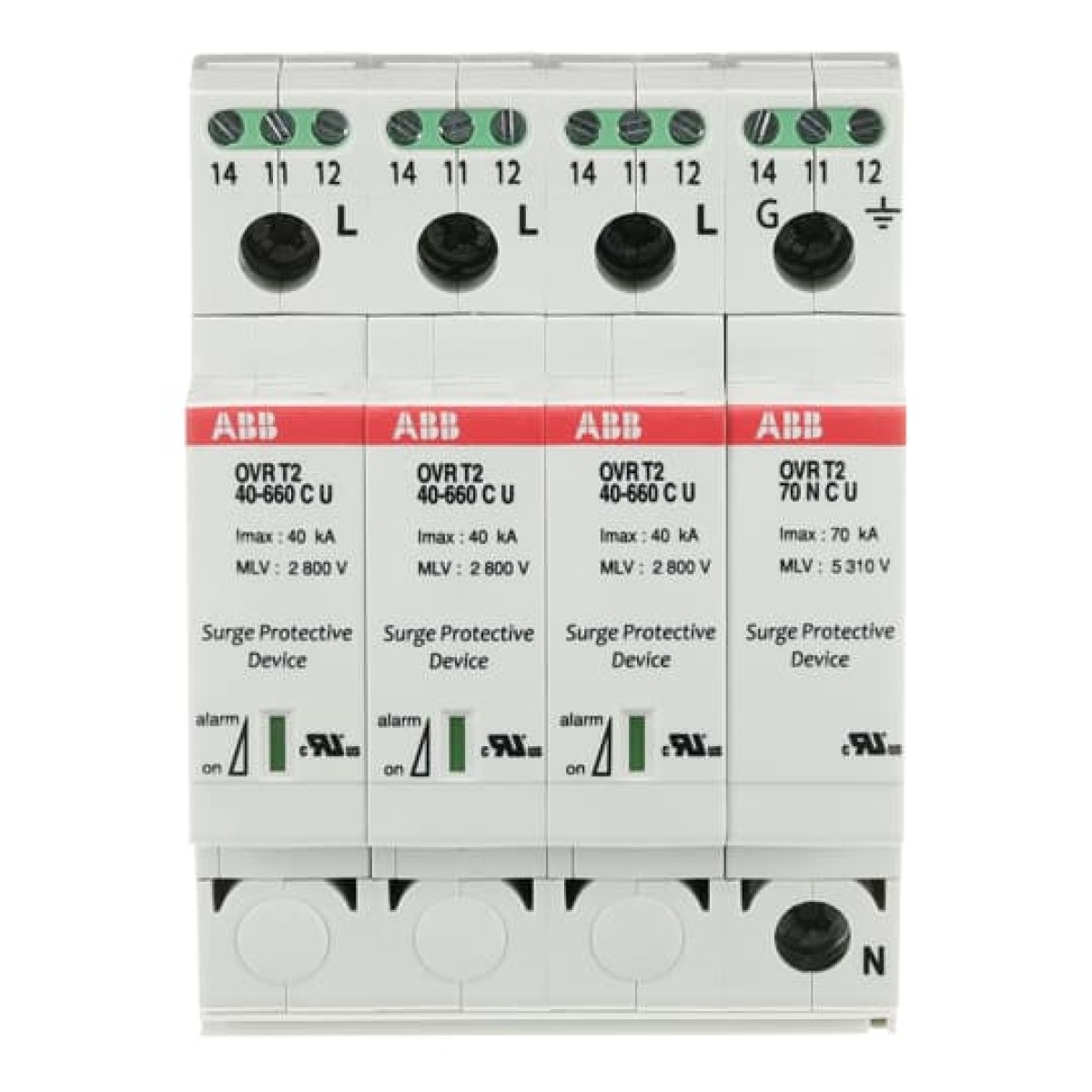 OVR T2 3N 40-660 P TS U Surge Protective Device