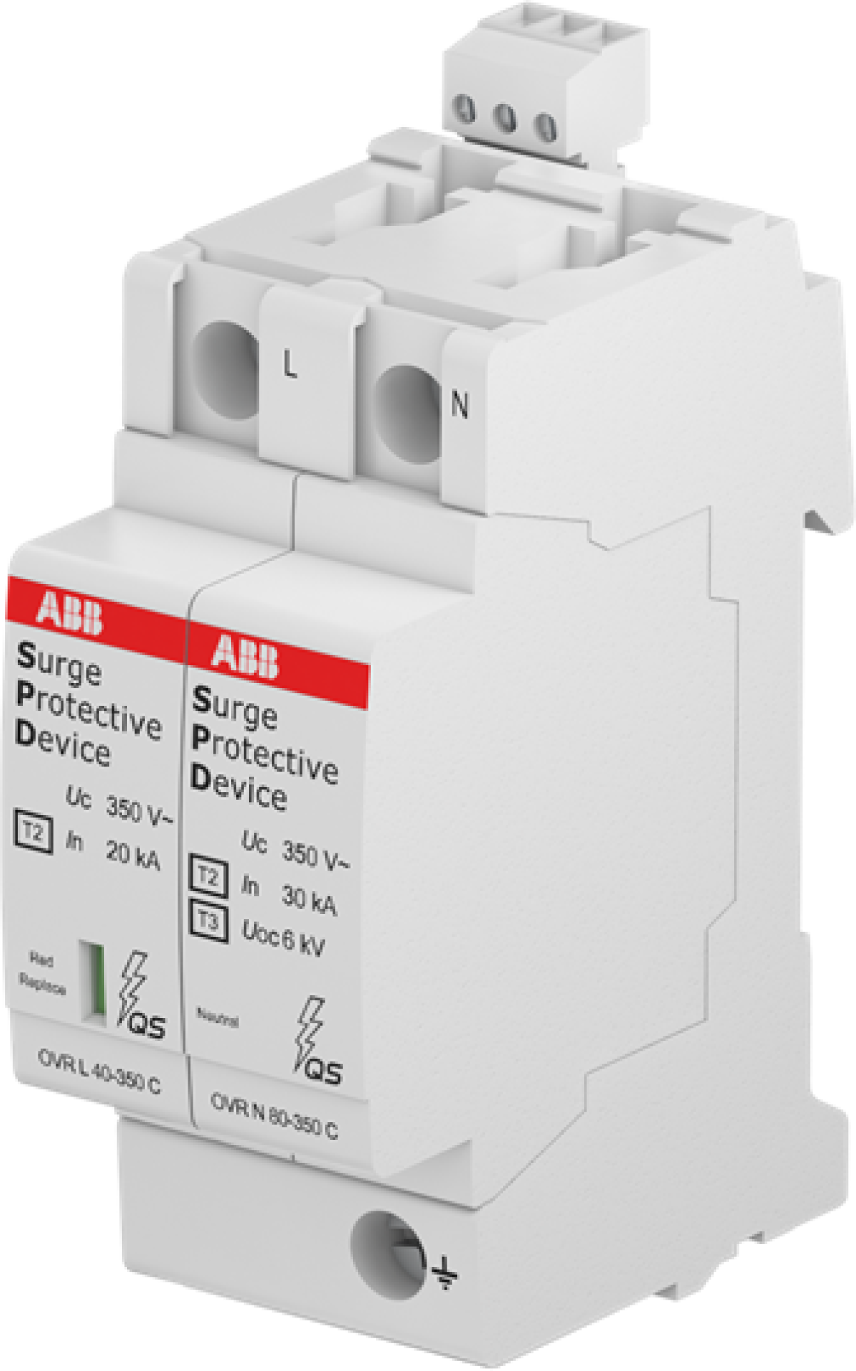 OVR T2 1N 40-440 P TS QS Surge Protective Device