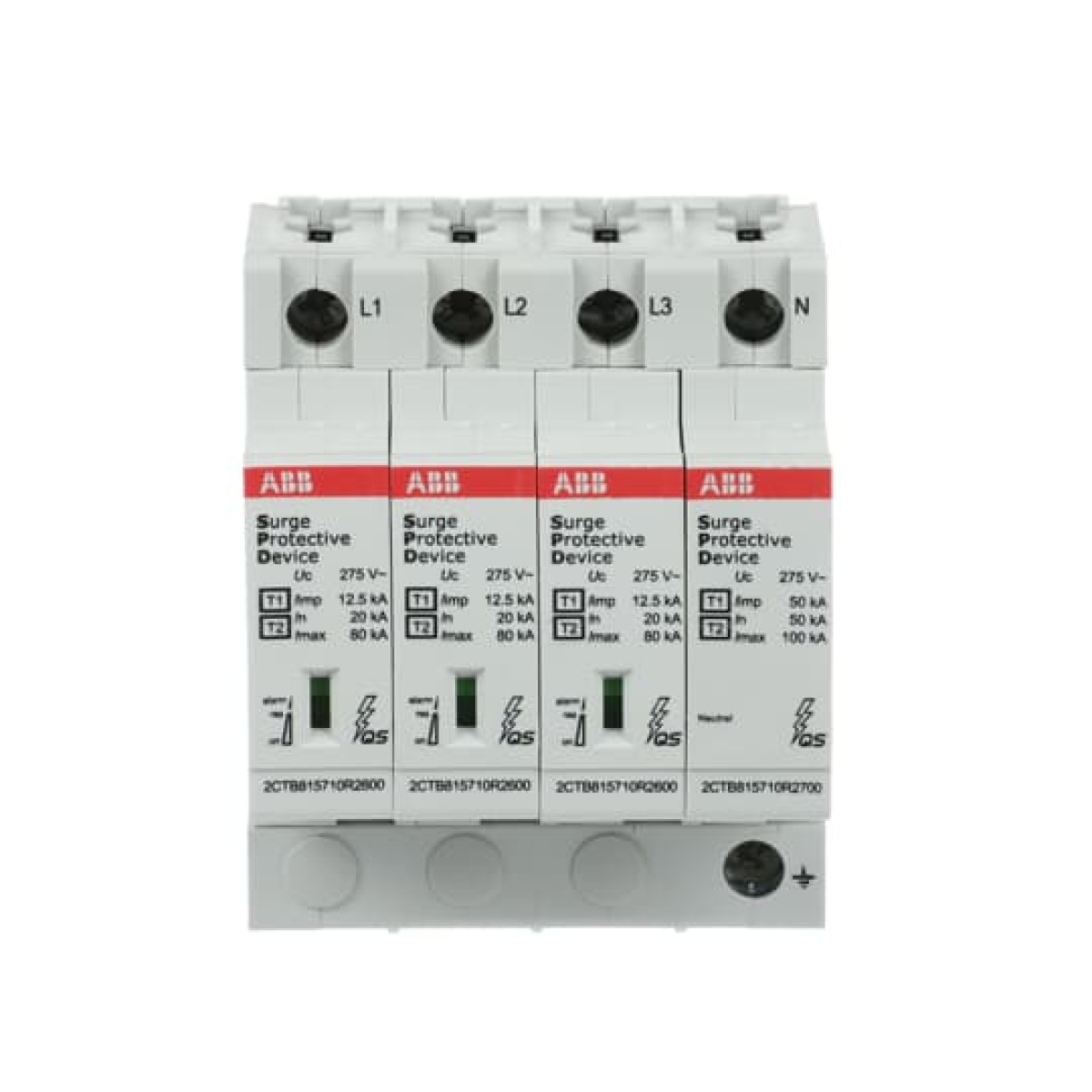 OVR T1-T2 3N 12.5-275s P QS Surge Protective Device