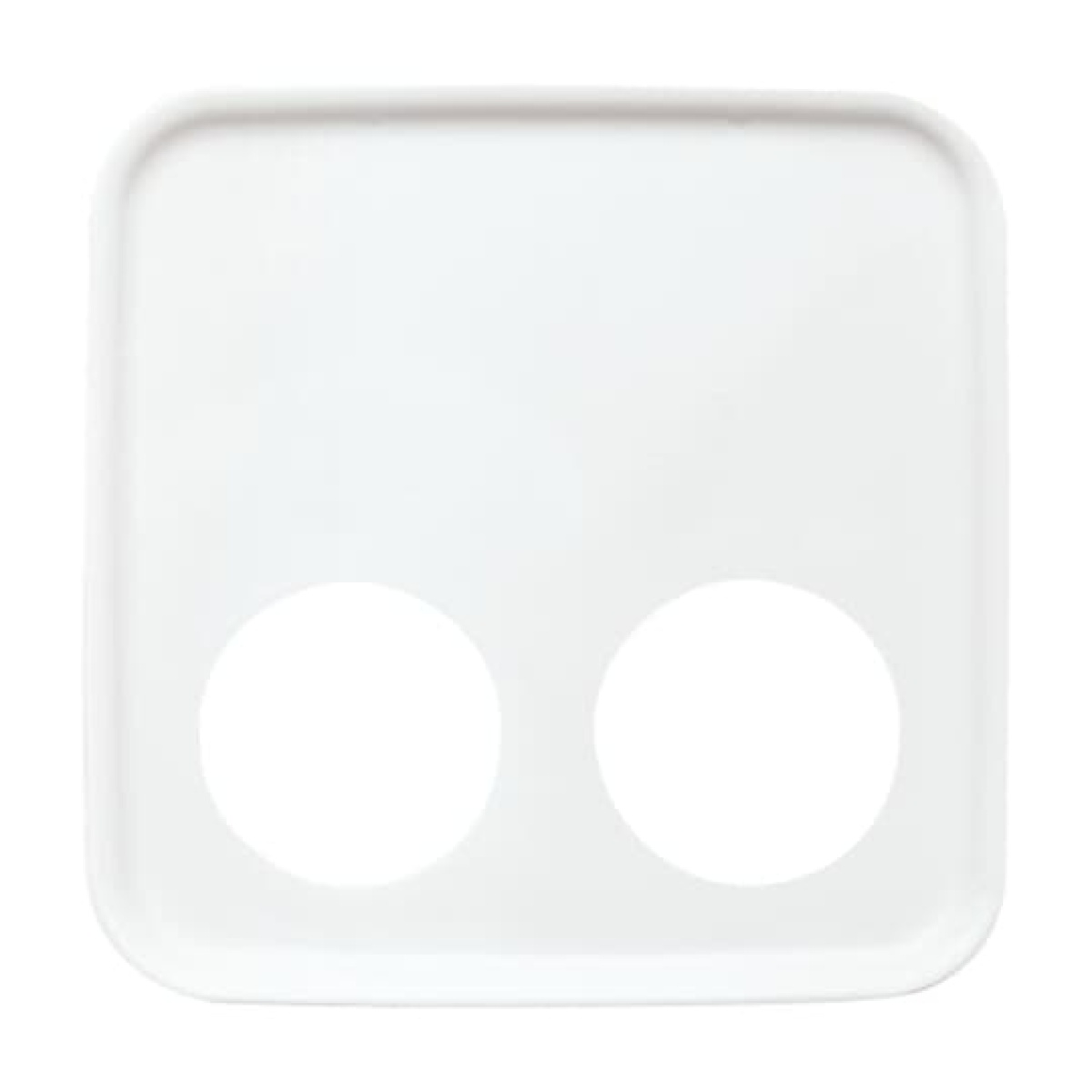 Cover plate alpine white - Reflex SI