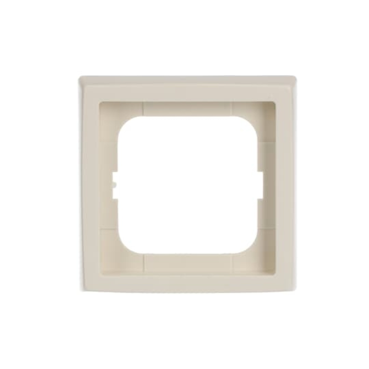 Cover frame 1-gang ivory white - future