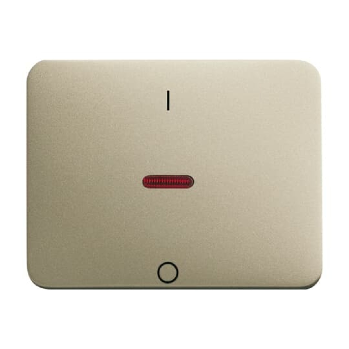 1788-260 Switch rocker with marking with small red spherical cap