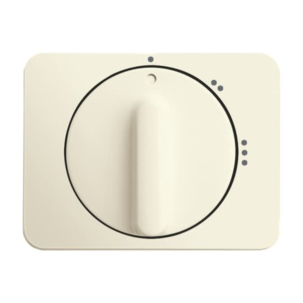 2542 DR02-22G Cover plate with rotary control, with marking