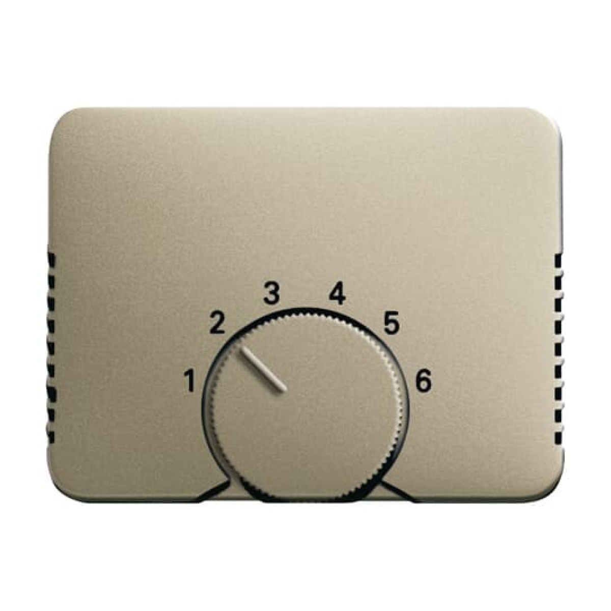 Cover plate with legend Characters 1 ... 6 for Thermostat Turn button other - alpha