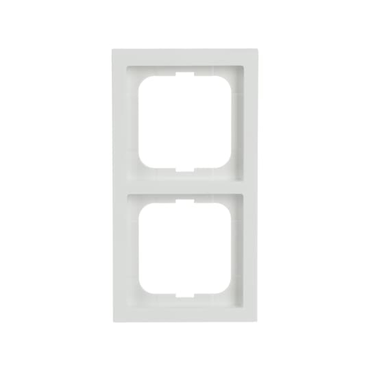 Cover frame 2-gang studio white - future linear