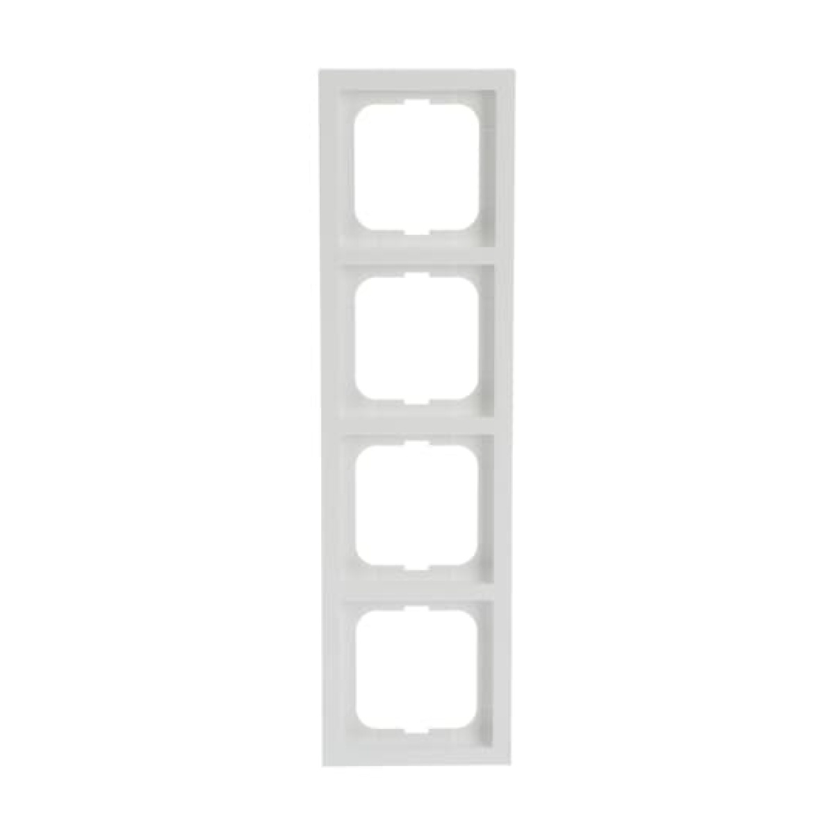 Cover frame 4-gang studio white - future linear