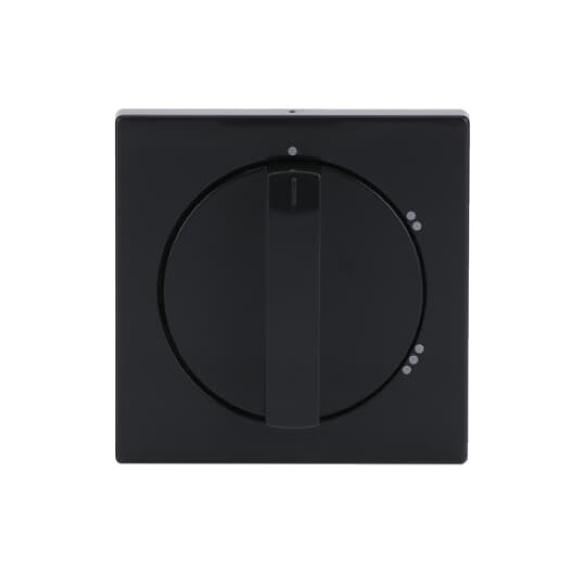 Cover plate with legend Symbol "1-2-3" for Level switch, Turn button anthracite - Platform 63