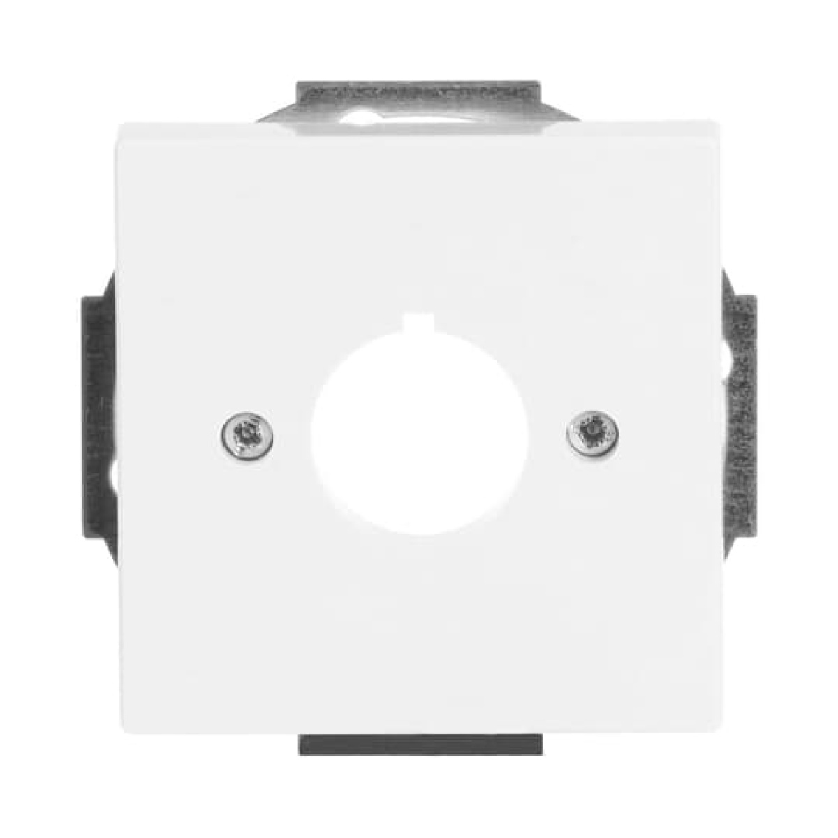 Cover plate Pilot devices Ø 22,5 mm 1 gang studio white - Platform 63