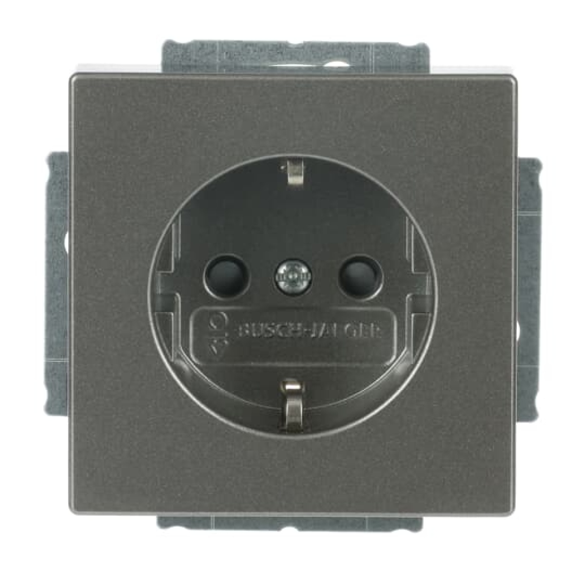 Equipotential socket insert aluminium silver - Platform 63