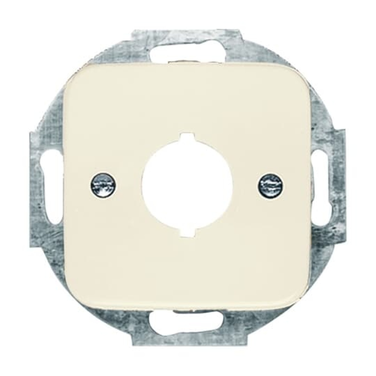 Cover plate Bore hole 19 mm 1 gang white - Busch-Duro 2000 SI