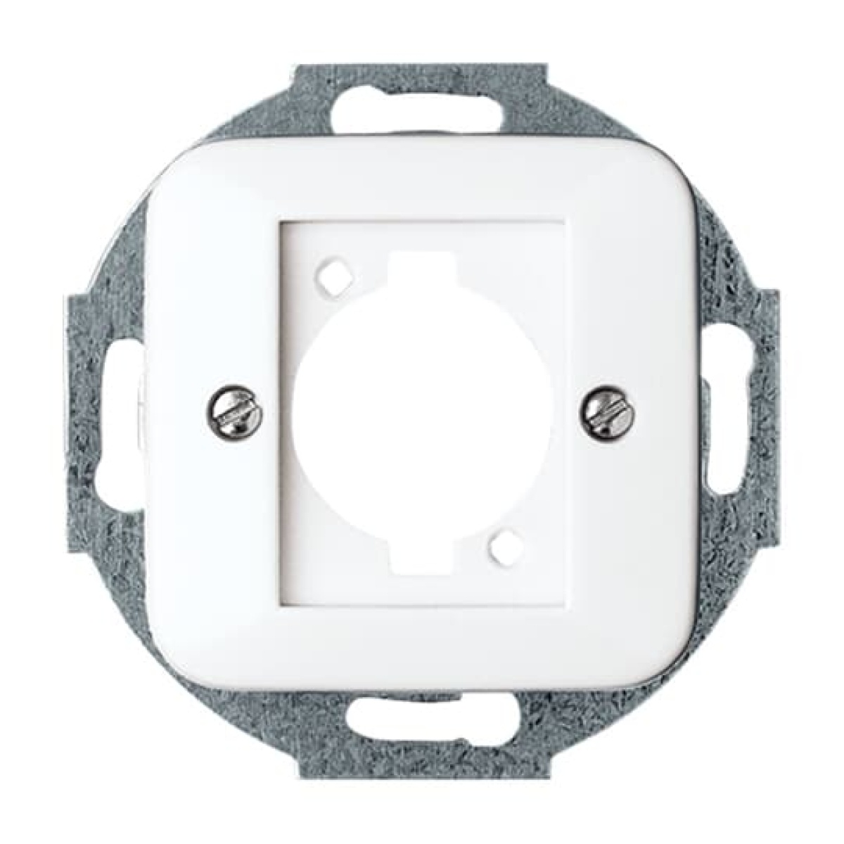Cover plate XLR 1 gang alpine white - Reflex SI
