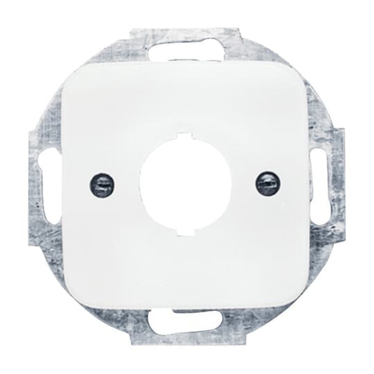 Cover plate Bore hole 19 mm 1 gang alpine white - Reflex SI