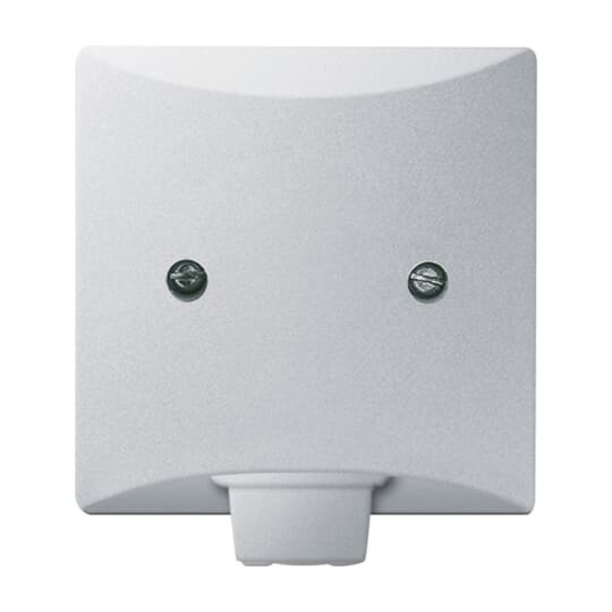 Cover plate Cable outlet aluminium silver - Allwetter 44 IP 44