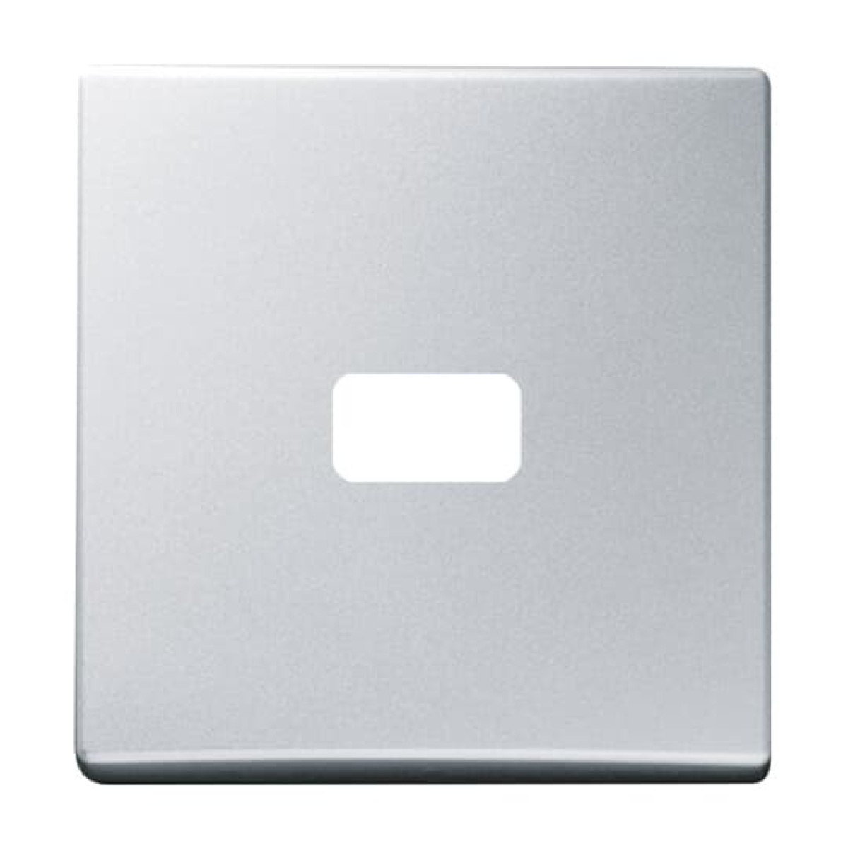 Rocker for Switchpush button, Single rocker aluminium silver - Allwetter 44 IP 44