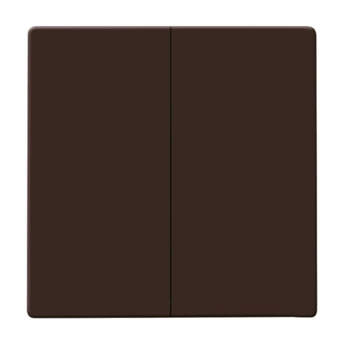 Rocker for Switchpush button, Two-part rocker brown - Allwetter 44 IP 44