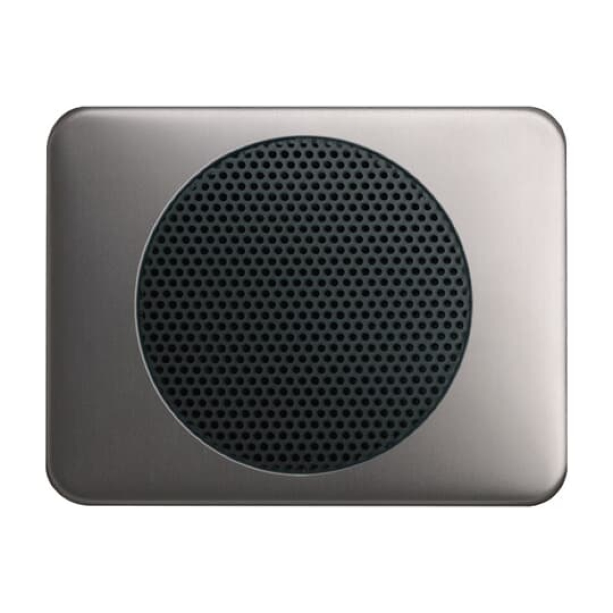 Cover plate Loudspeaker platinum - alpha