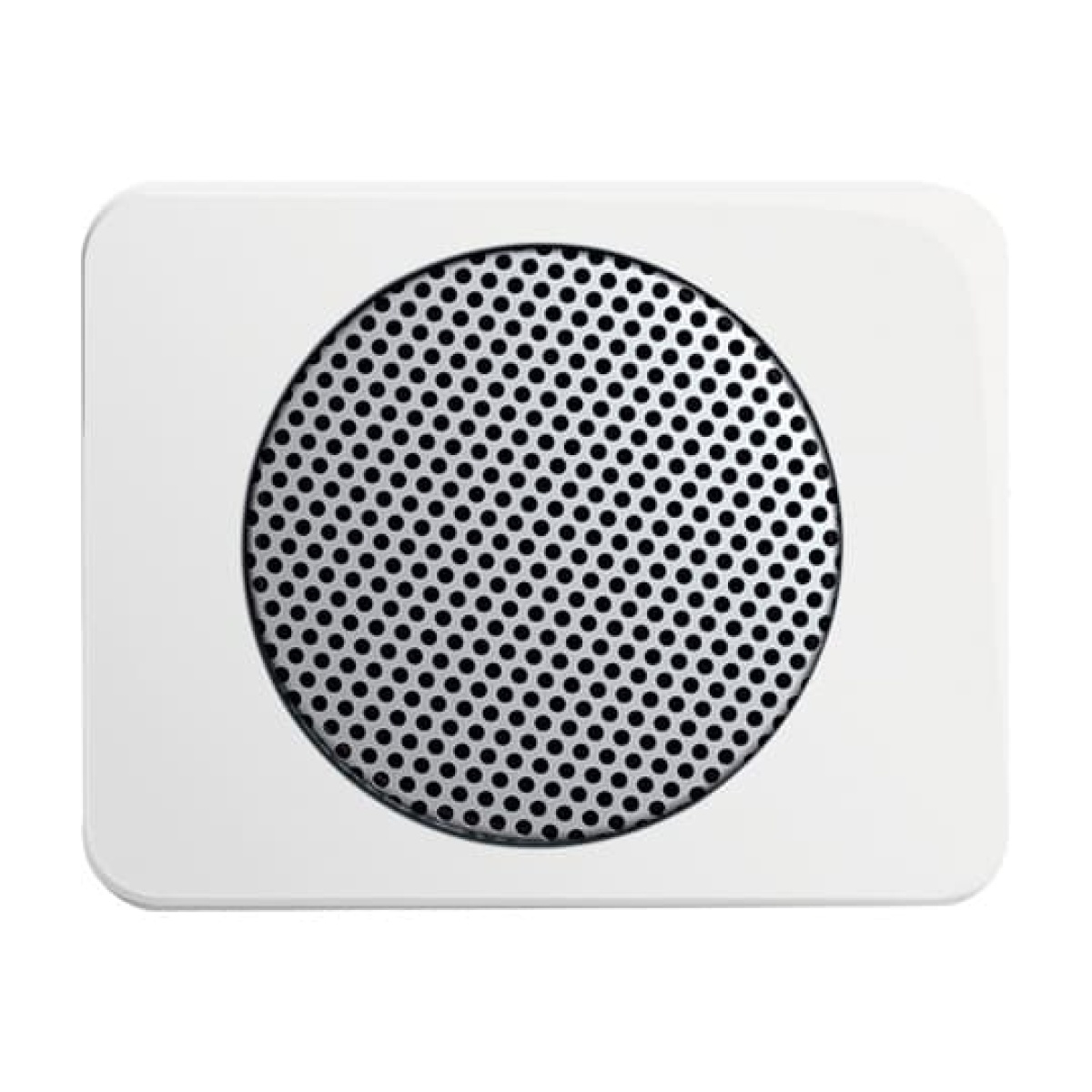 Cover plate Loudspeaker studio white - alpha