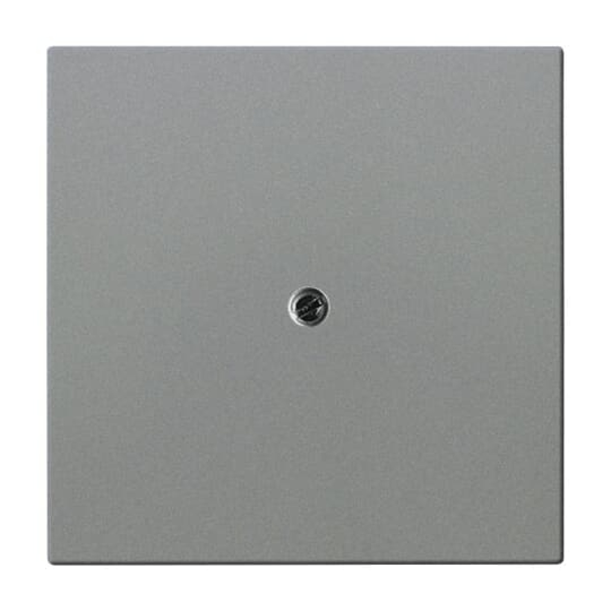 Cover plate telephone connector boxes VDo grey metallic - Platform 63