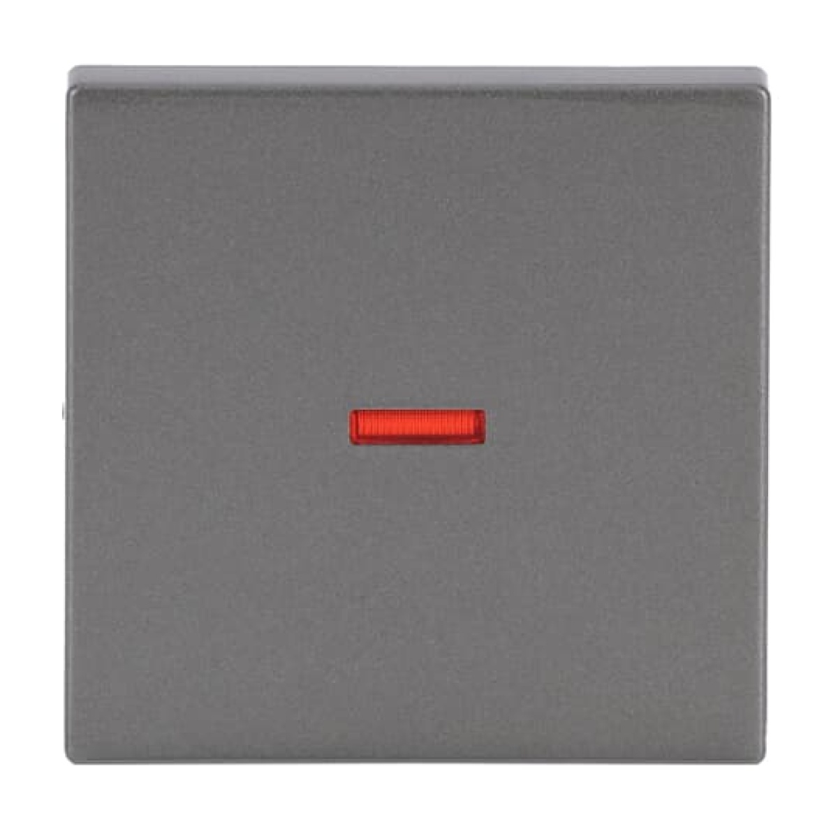 Rocker for Switchpush button, Single rocker grey metallic - Platform 63