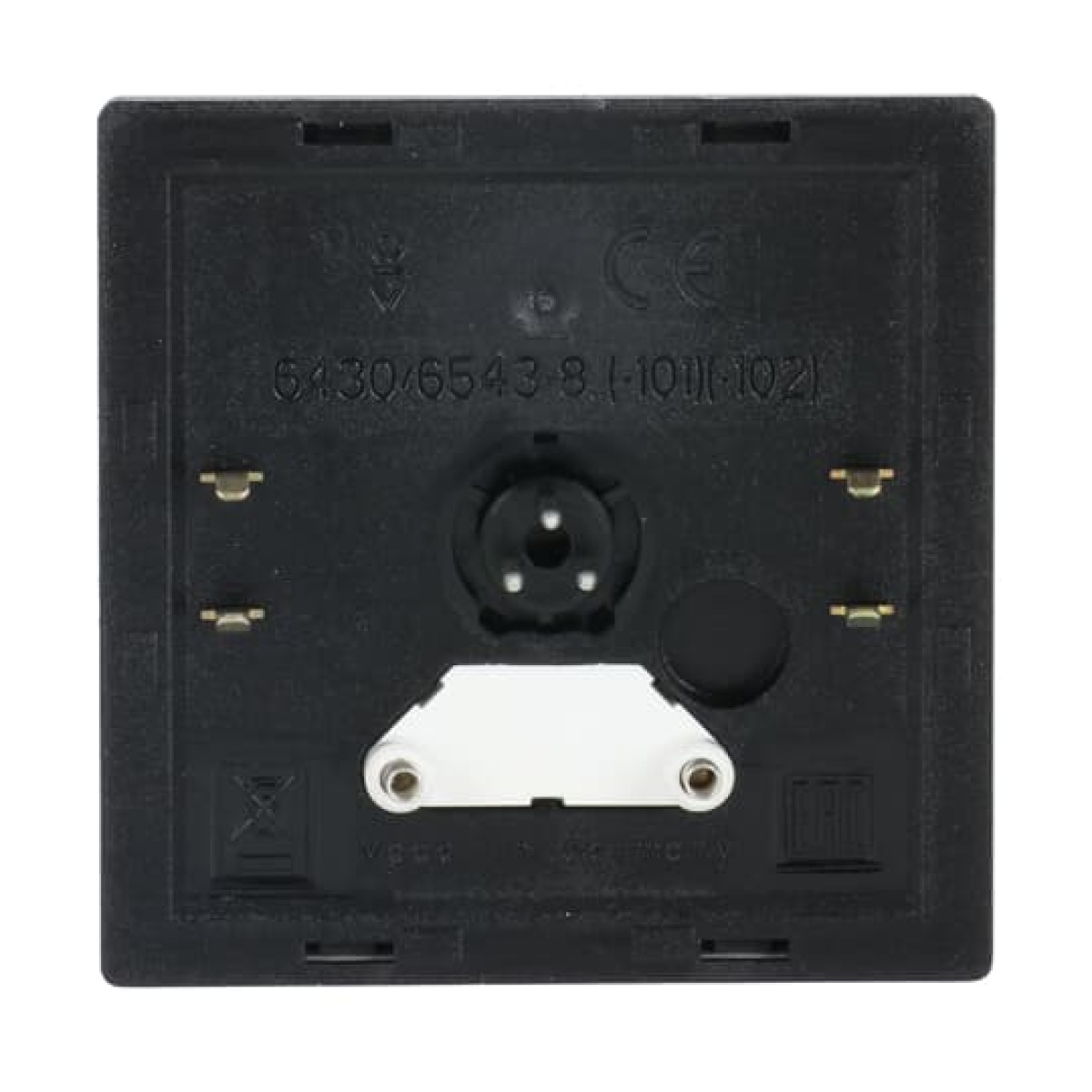 Control Element for Switchdimmer Single push button grey metallic - Platform 63