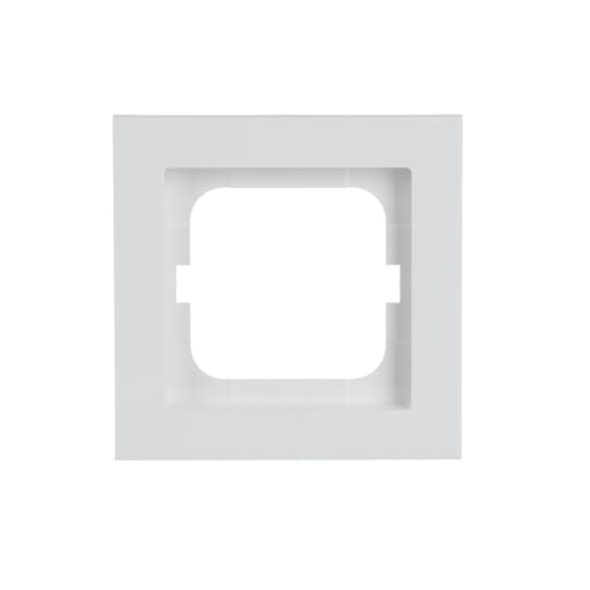 Cover frame 1-gang studio white - Busch-axcent