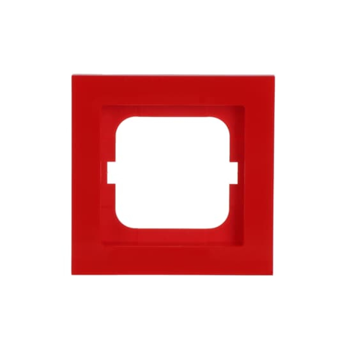 Cover frame 1-gang red - Busch-axcent