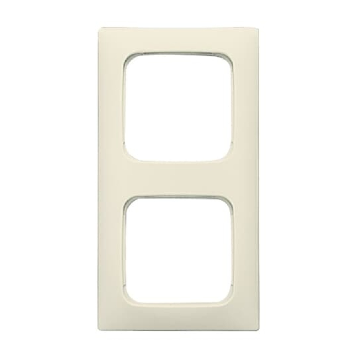 Cover frame 2-gang white - Busch-Duro 2000 SI Linear