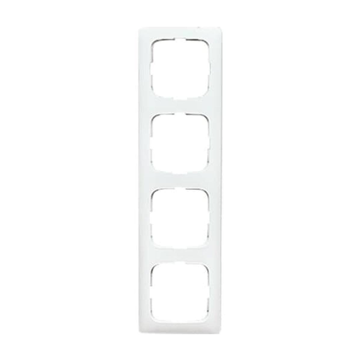 Cover frame 4-gang alpine white - Reflex SI Linear
