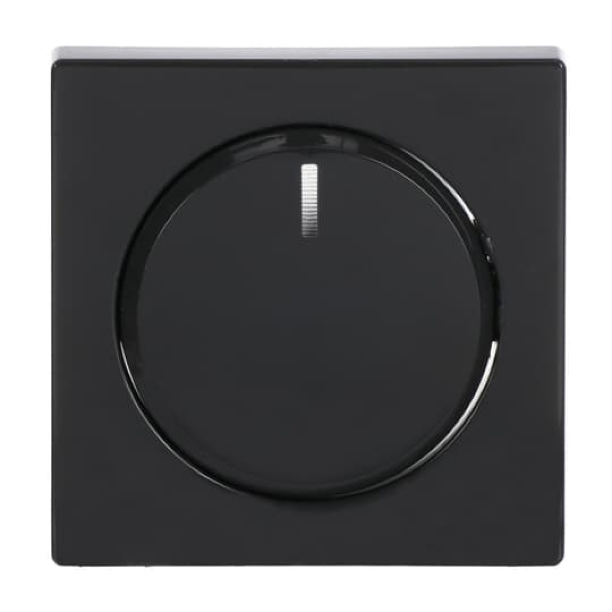 Cover plate for Dimmer Turn button with Neon lamp anthracite - Platform 63