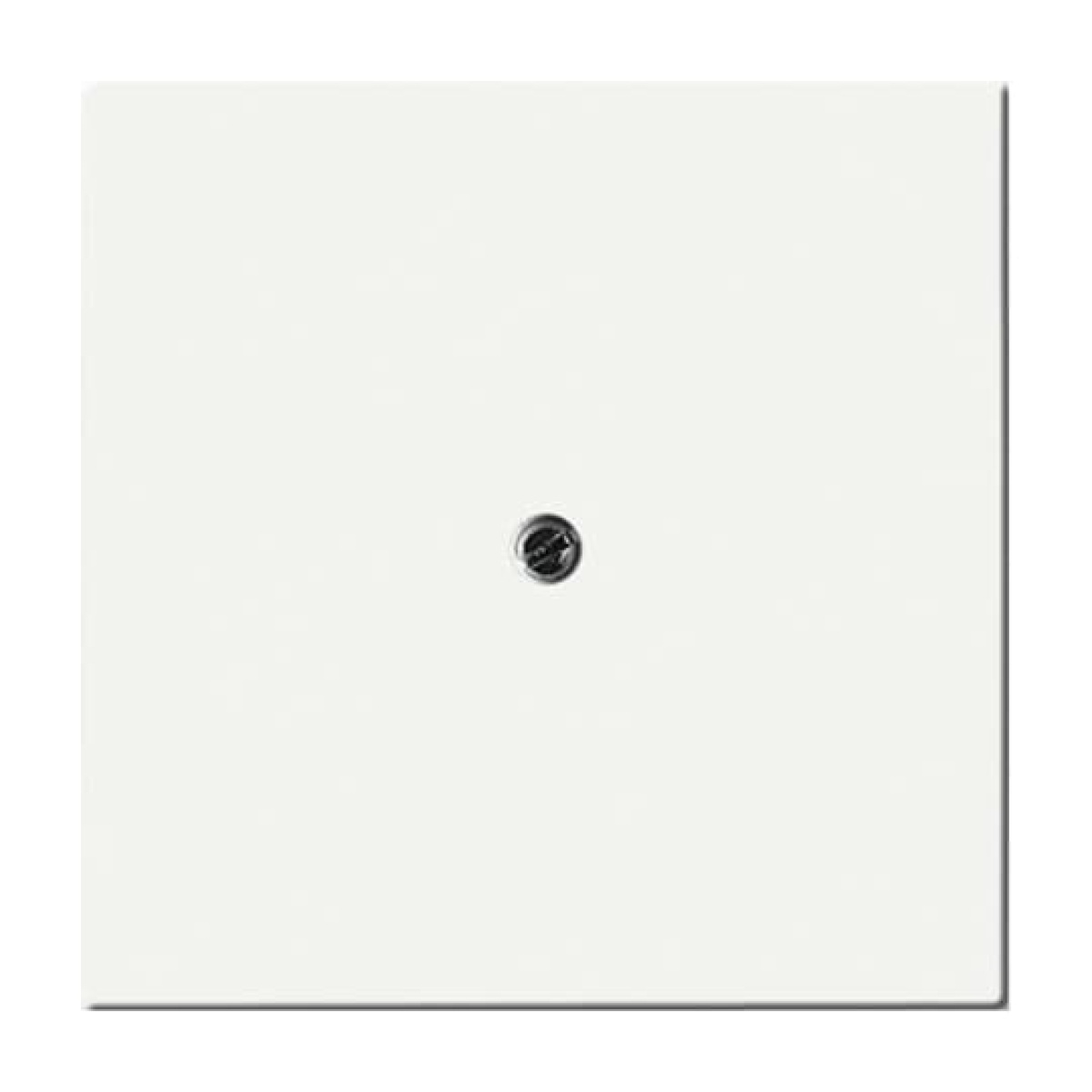 Cover plate telephone connector boxes VDo studio white matt - Platform 63