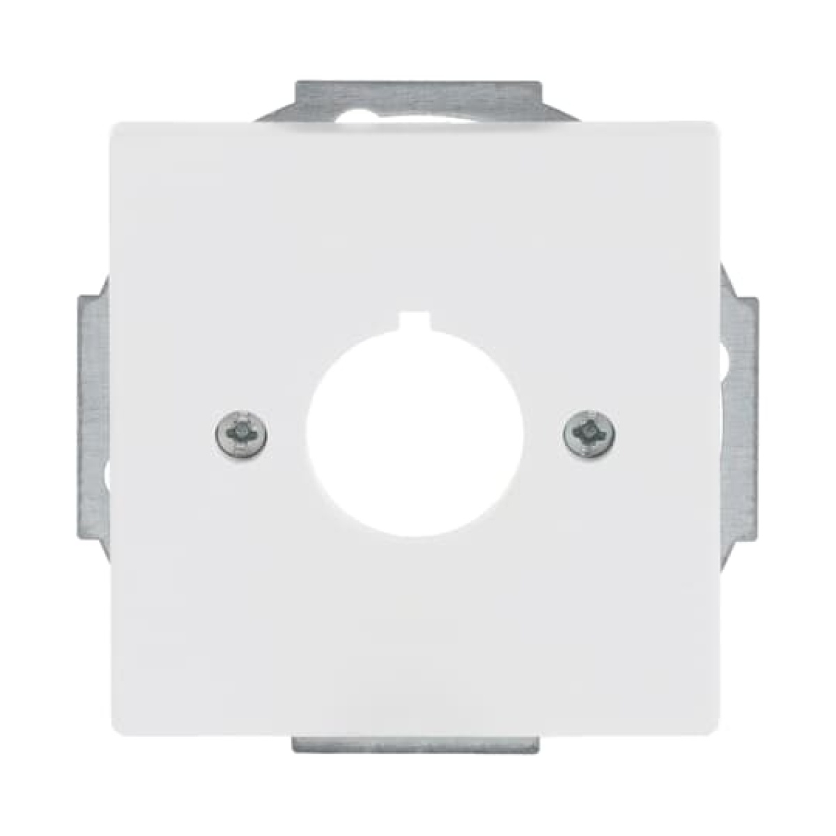 Cover plate Pilot devices Ø 22,5 mm 1 gang studio white matt - Platform 63