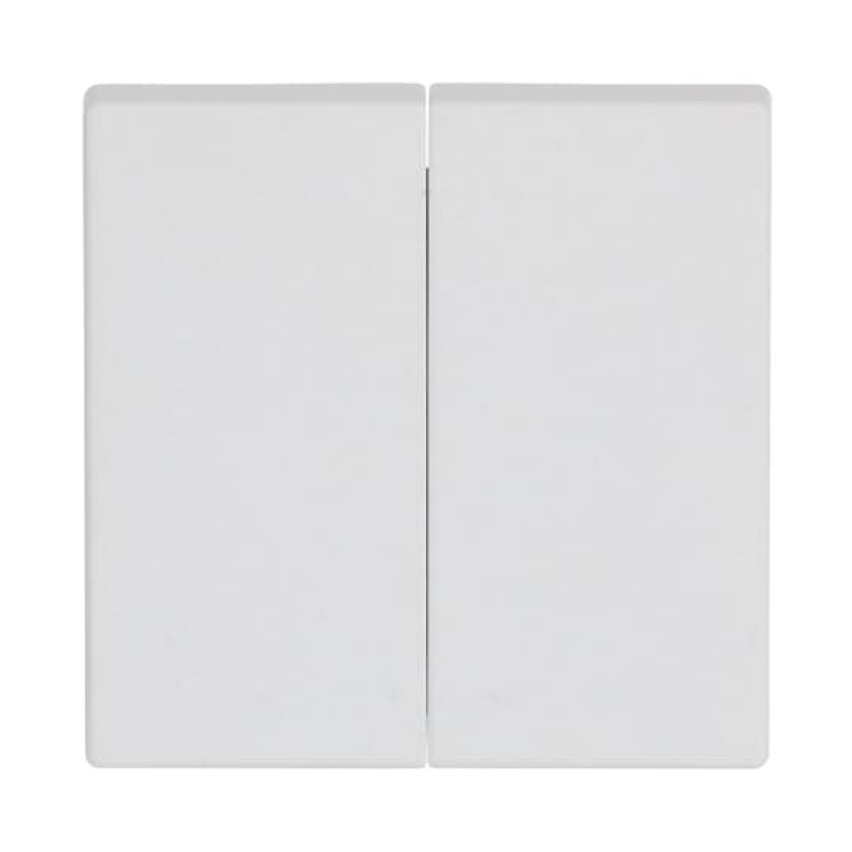 Rocker for Switchpush button, Two-part rocker studio white matt - Platform 63