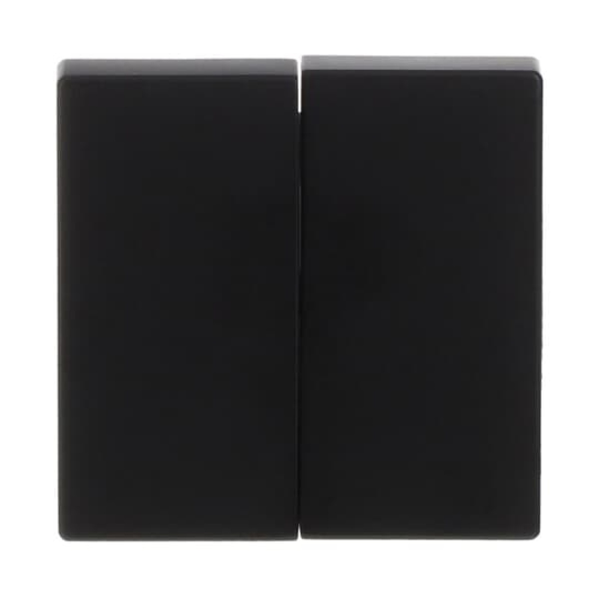 Rocker for Switchpush button, Two-part rocker black matt - Platform 63