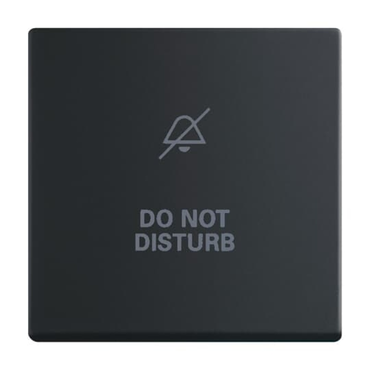 Rocker with legend DND for Switchpush button, Single rocker black matt - Platform 63