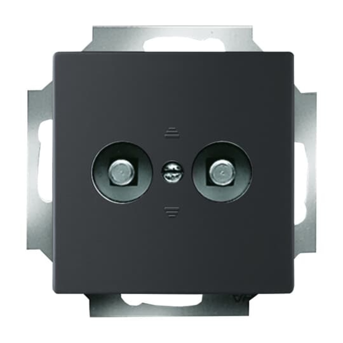 Equipotential socket insert black matt - Platform 63