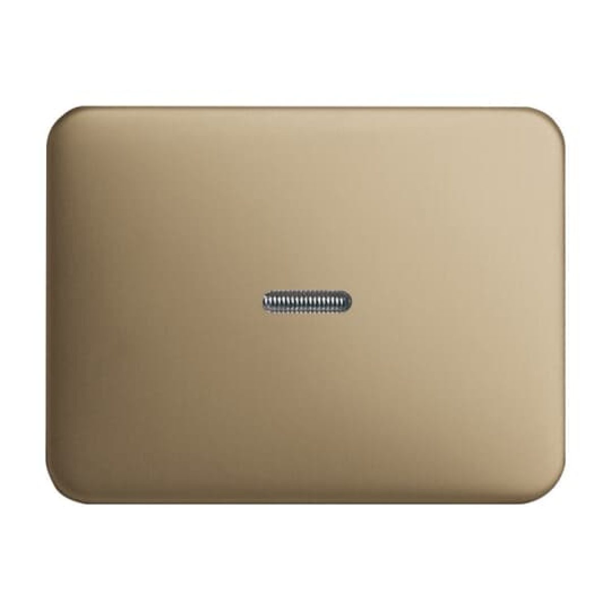 Rocker for Switchpush button, Single rocker bronze - alpha