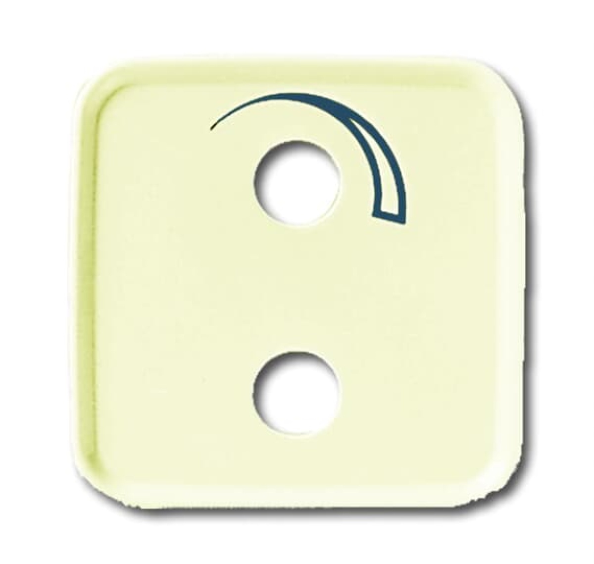 Cover plate white - Busch-Duro 2000 SI