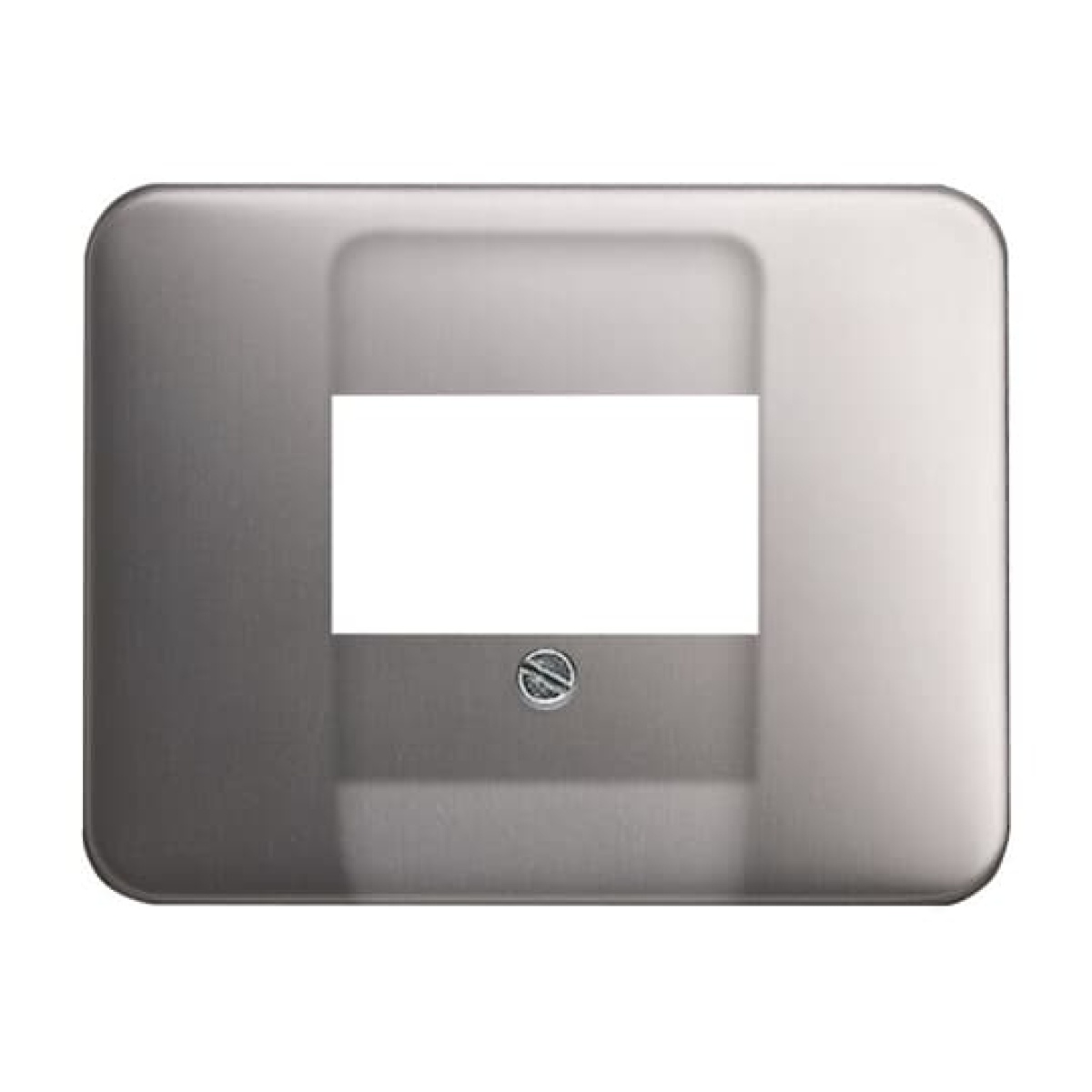 Cover plate TAE, UAETAE, USBVGAHDMIloudspeakercharging 1 gang platinum - alpha