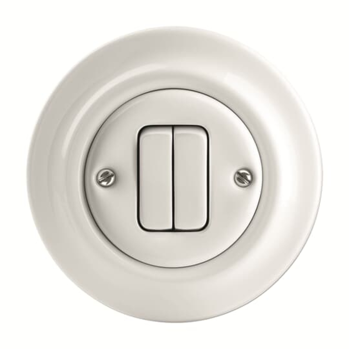 Rocker switch Rockerbutton, Series switch studio white - Decento