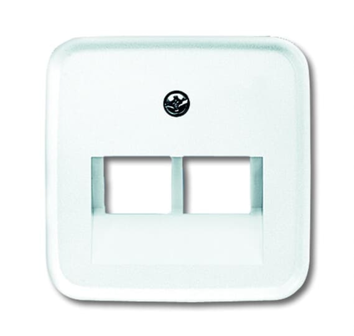 Data  Telecommunication  Antenna UAEIAE ISDN 2 gang alpine white - Reflex SI