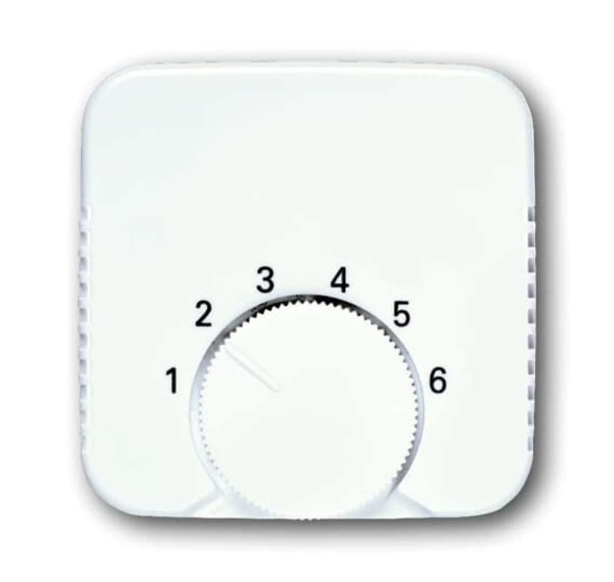 Electronic Controls Characters 1 ... 6 for Thermostat Turn button alpine white - Reflex SI