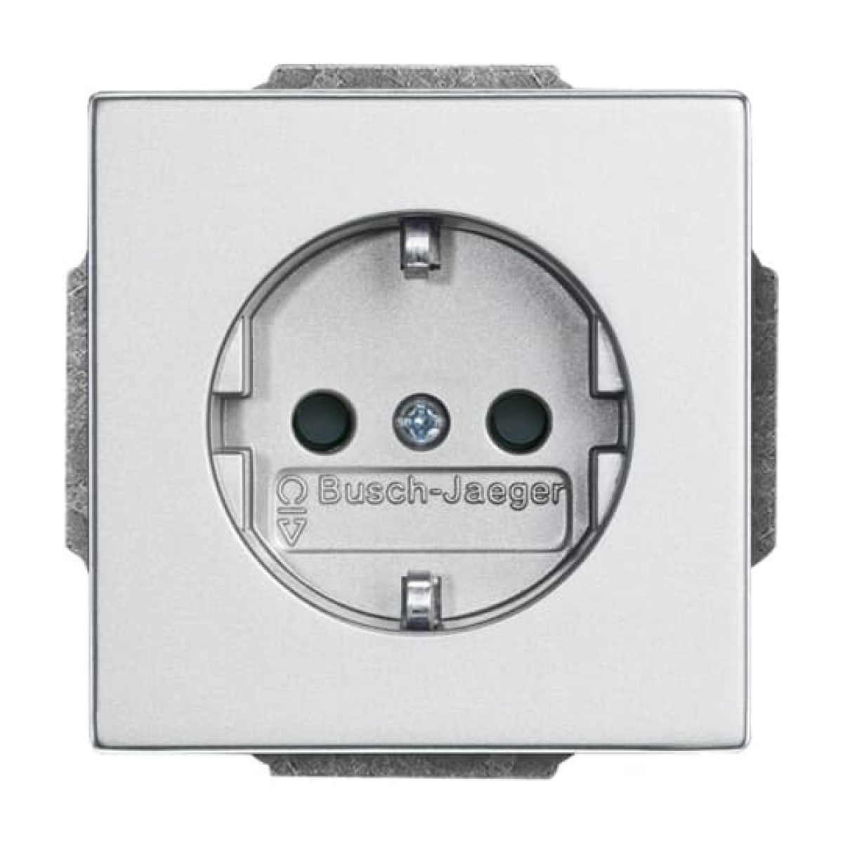 Socket Outlets Safety Shutter aluminium silver - Platform 63