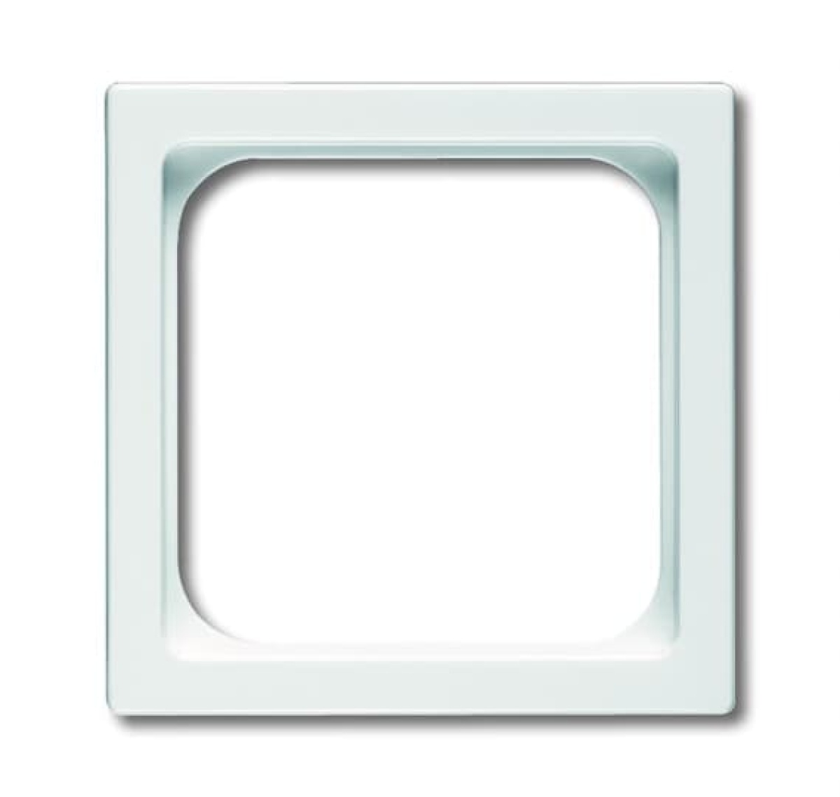Cover plate 50x50 mm Telecommunication inserts 0 gang studio white - Platform 63
