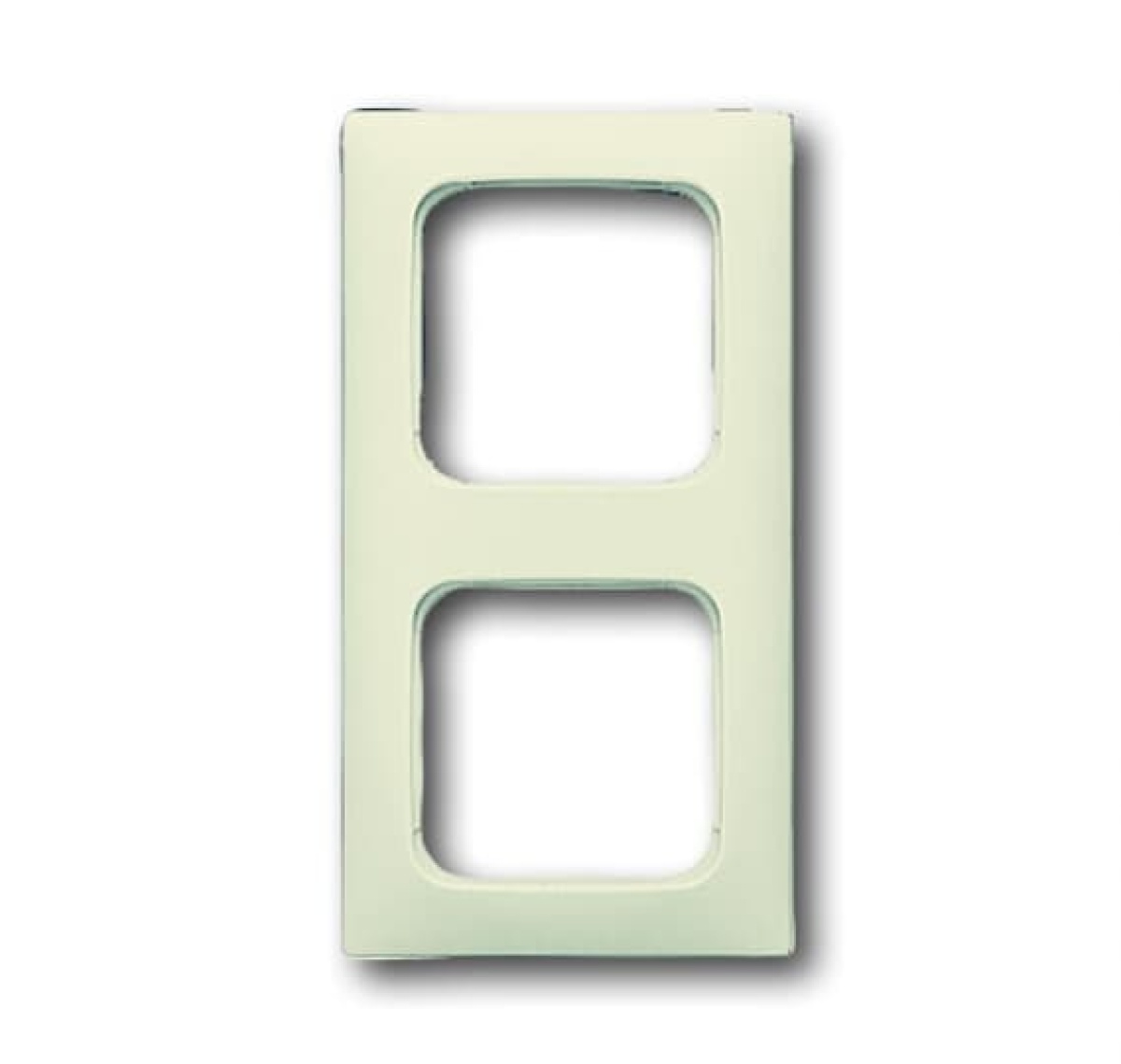 Cover frame 2-gang white - Busch-Duro 2000 SI Linear