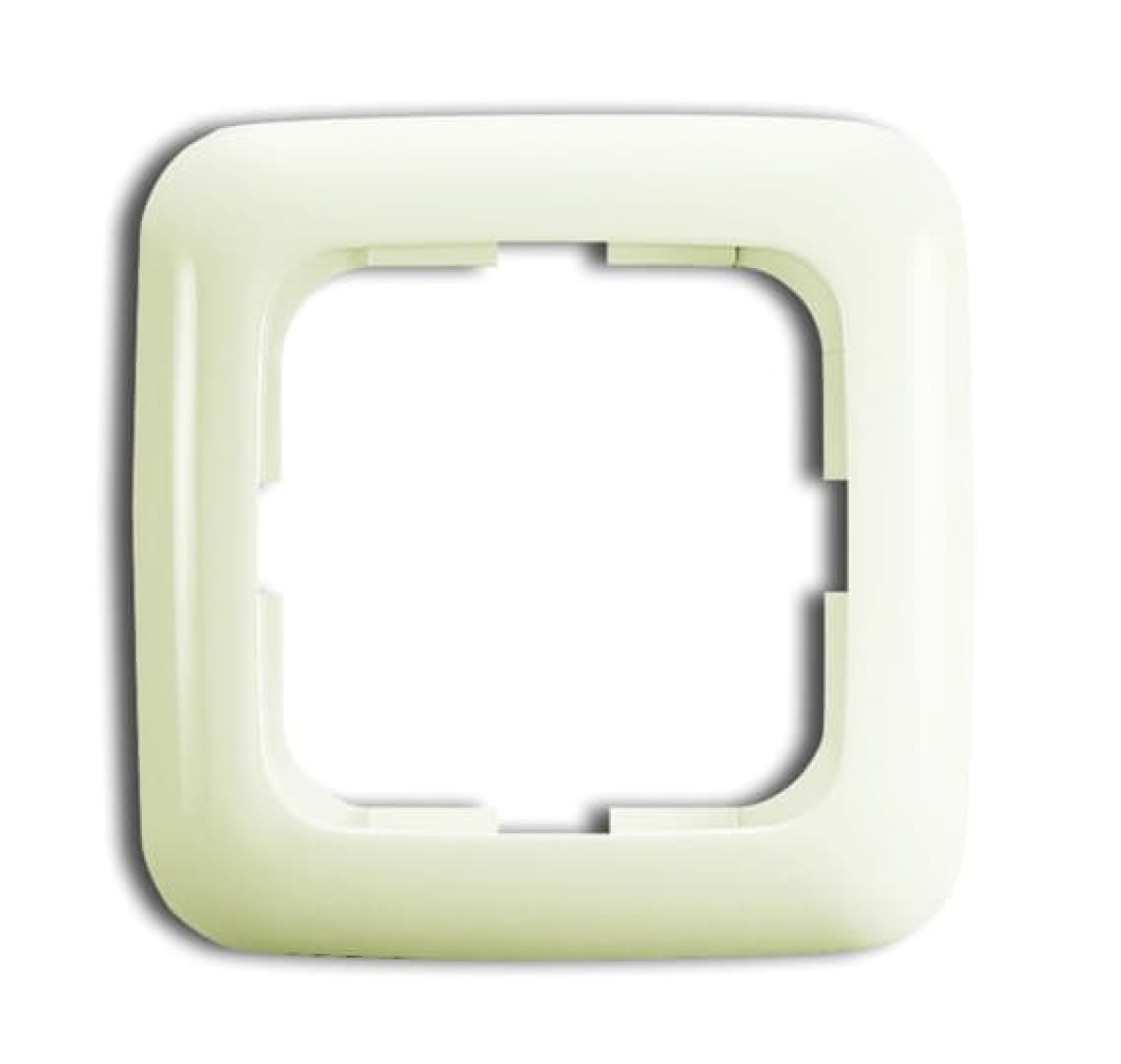 Cover frame 1-gang white - Busch-Duro 2000 SI