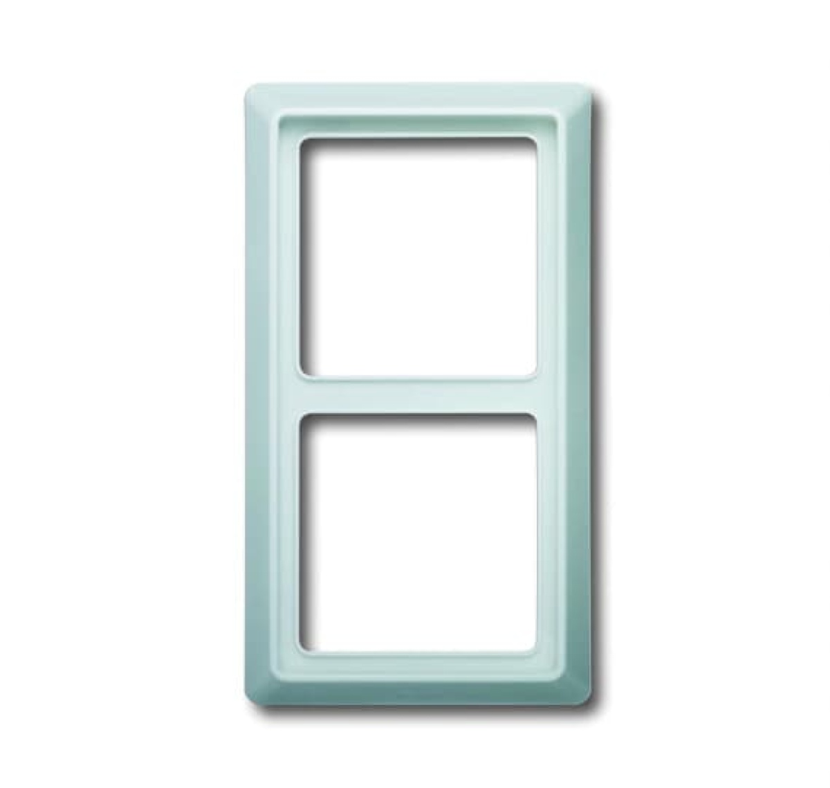 Cover frame 2-gang alpine white - Allwetter 44 IP 44