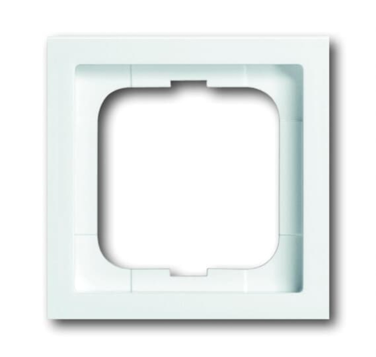 Cover frame 1-gang studio white - future