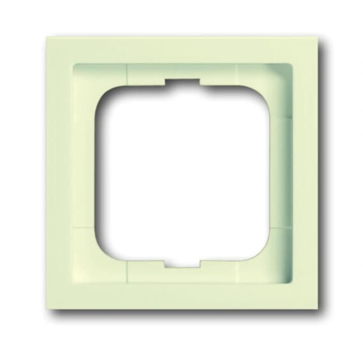 Cover frame 1-gang ivory white - future linear
